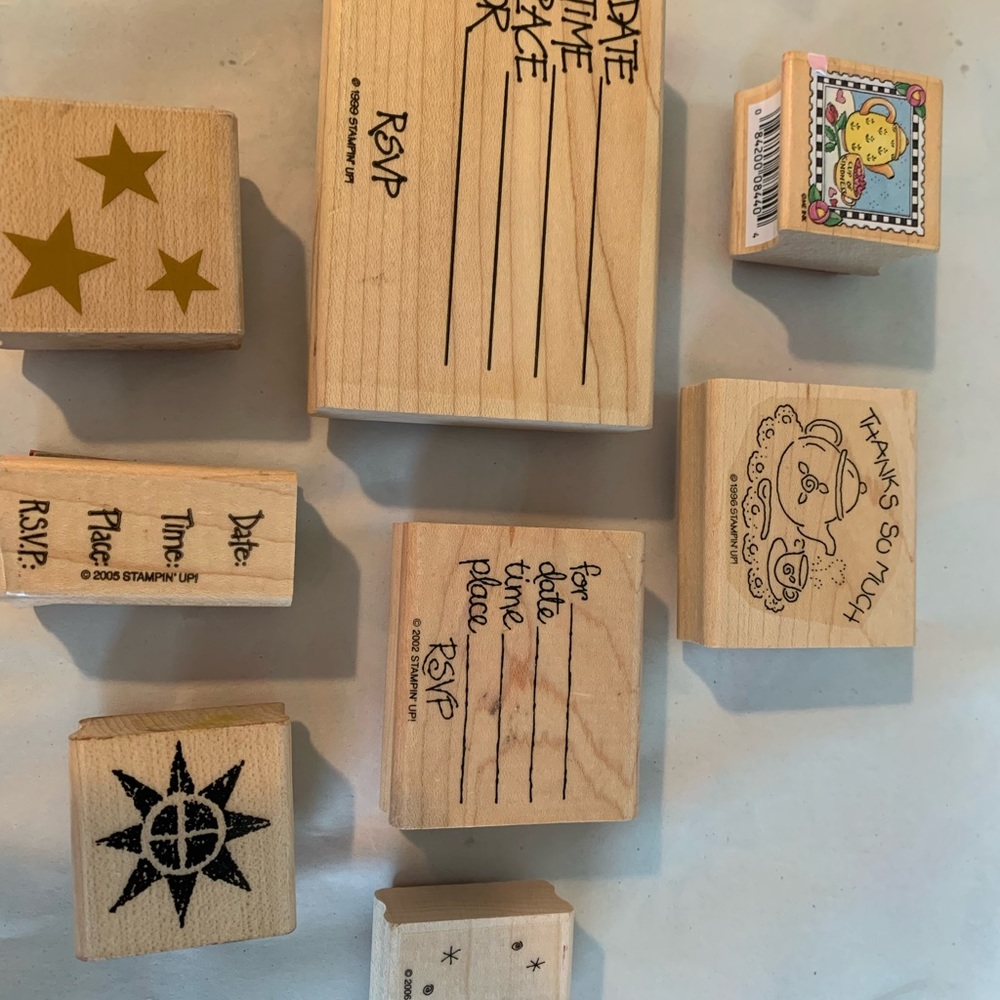 Rubber stamps
